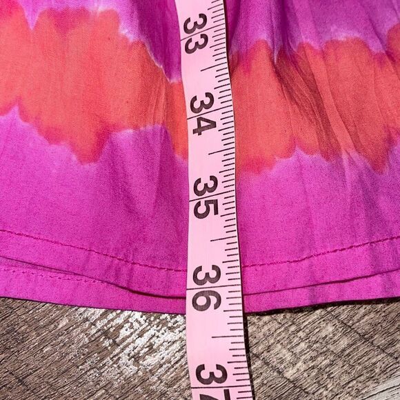 WKND Womens Collared Puff Balloon Sleeve Frock It Dress Pink Size Large NWT - Picture 10 of 10